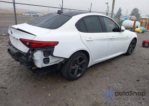 2017 Alfa Romeo Giulia Awd from USA, damaged, VIN ZARFAEDNXH7551748